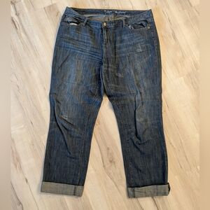 The Limited Women's Blue Boyfriend Jeans